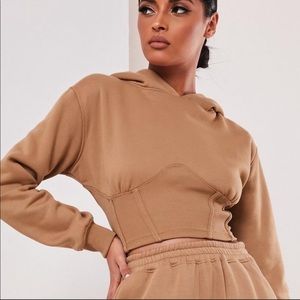 Sofia Richie Corset Hoodie